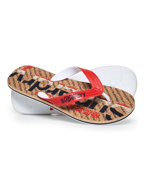 CORK COLOUR POP FLIP FLOPS